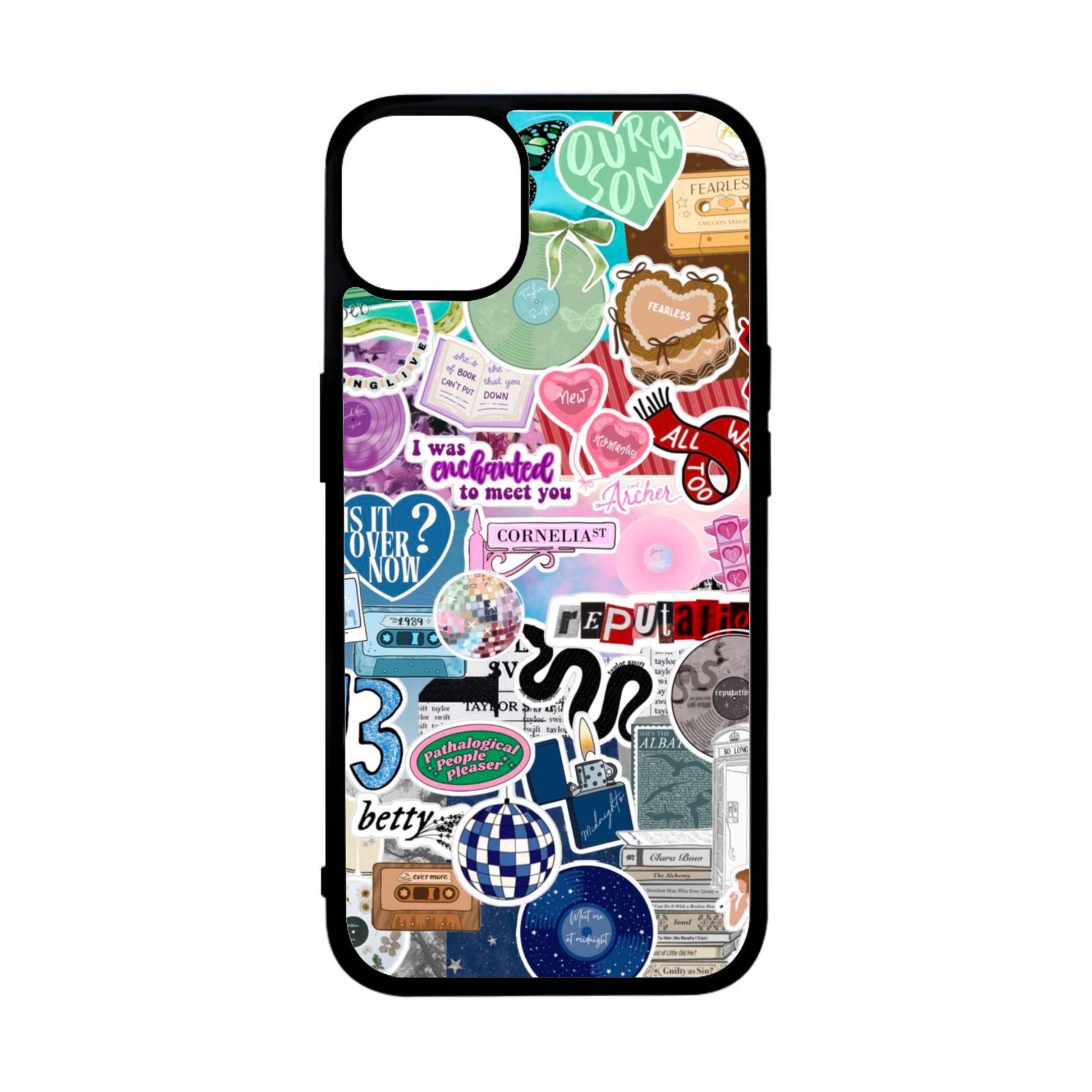 Swiftie Collage Case – Hailey's Stickers Swiftie Collage Case – Hailey's Stickers