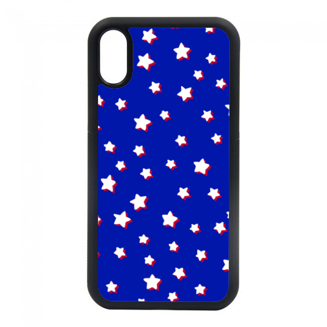 Red white and blue stars Case