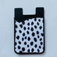 dots card holder credit card iphone phone case