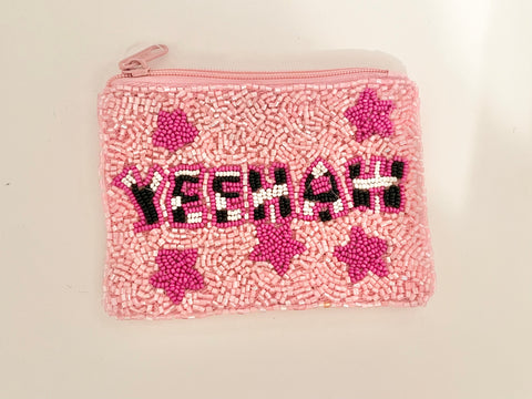 Pink Yeehaw pouch