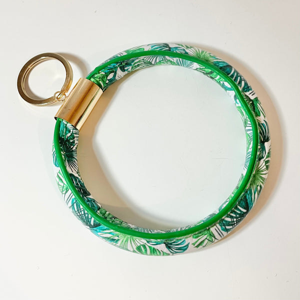 Leaf Keychain Wristlet