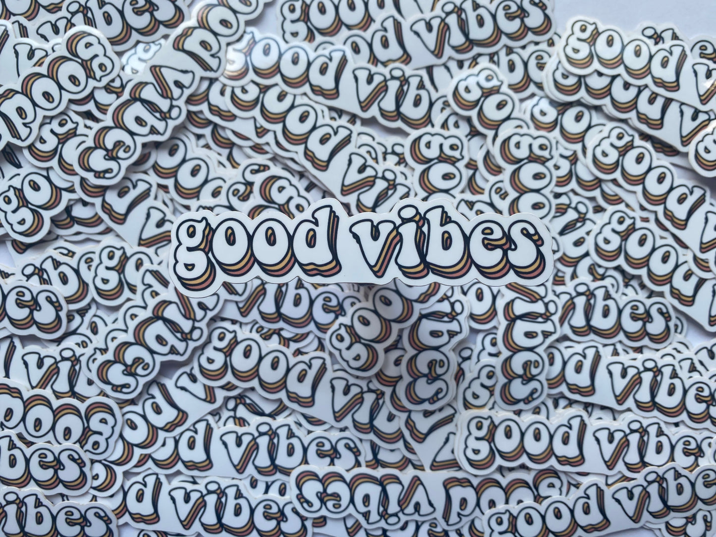good vibes sticker