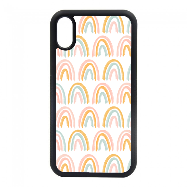 Sirphire Rainbow Phone Case Xr Gay Pride Rainbow Silicone Phone Case Half-Wrapped Cover For Sirphire Rainbow Phone Case Xr Gay Pride Rainbow Silicone Phone Case Half-Wrapped Cover For