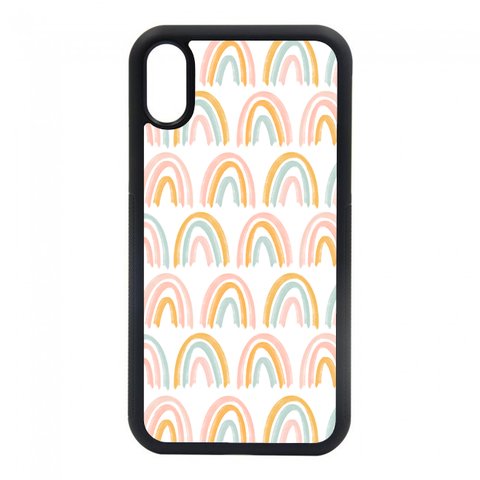 rainbow phone case. we have phone cases for most of your iphones. iphone 6, iphone 6s, iphone 7 8, iphone 7 8 plus, iphone SE, iphone xs, iphone x, iphone xr, iphone xs max, iphone 11, iphone 11 pro, iphone 11 pro max.